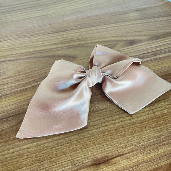 New Coquette hair bow chocolate color for women and girls - Picture 3 of 10